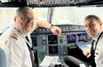 Pai piluta compartilha primeiro voo do filho, como co-piloto, e viraliza na web
